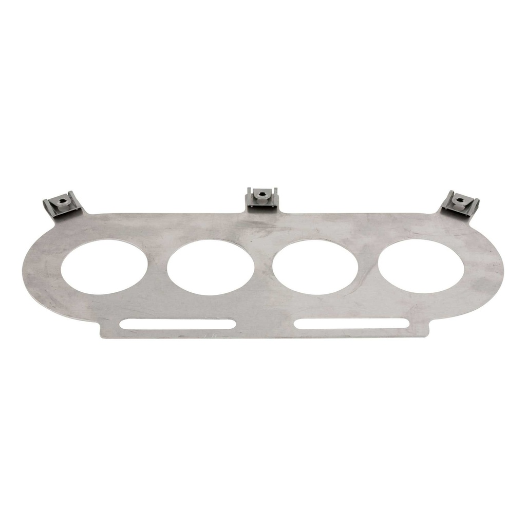 [246414-1599545] Pipercross PX500 Small Twin Carburettor Baseplate (Universal (Blank))