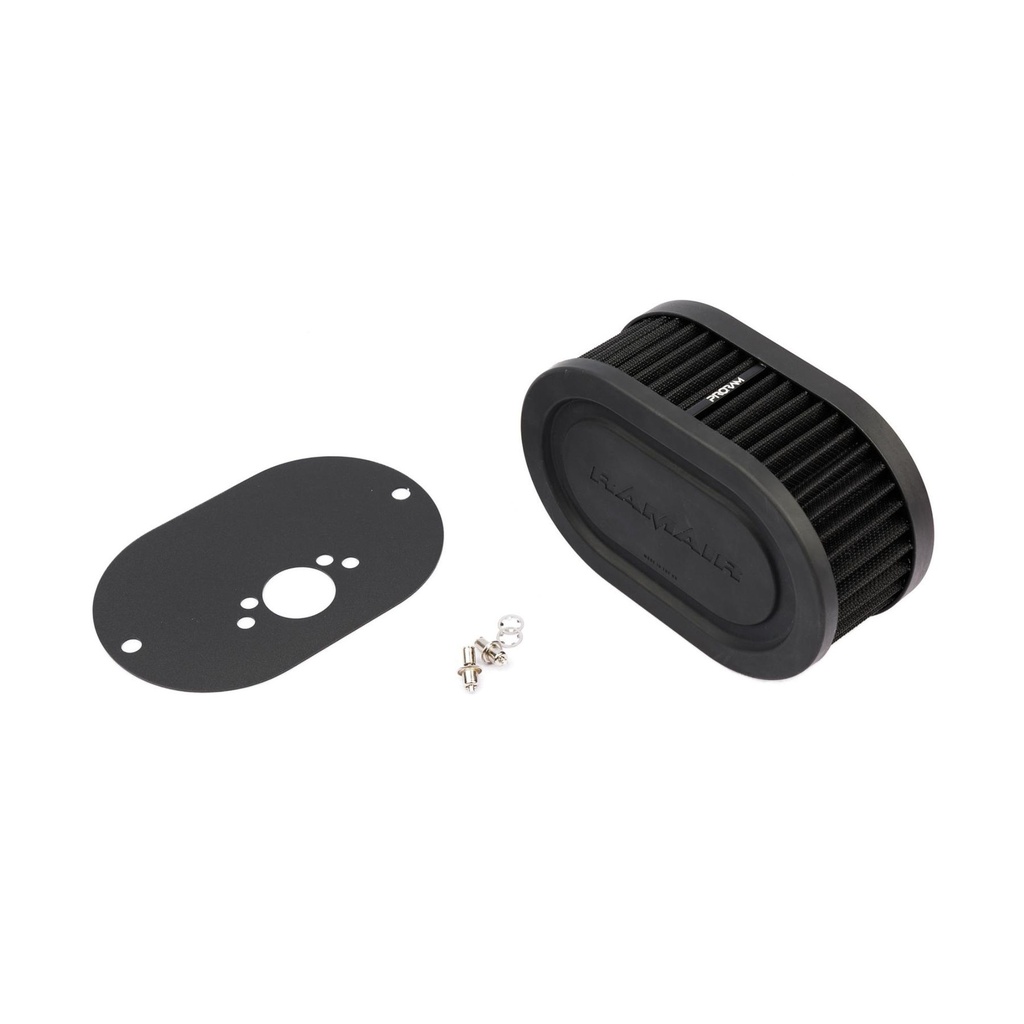 [7002104-3874039] Ramair ProRam Bolt On Air Filter For SU Carburettors (Offset Inlet, 55mm, 1.5 Inch HS4/HIF4/HIF38)