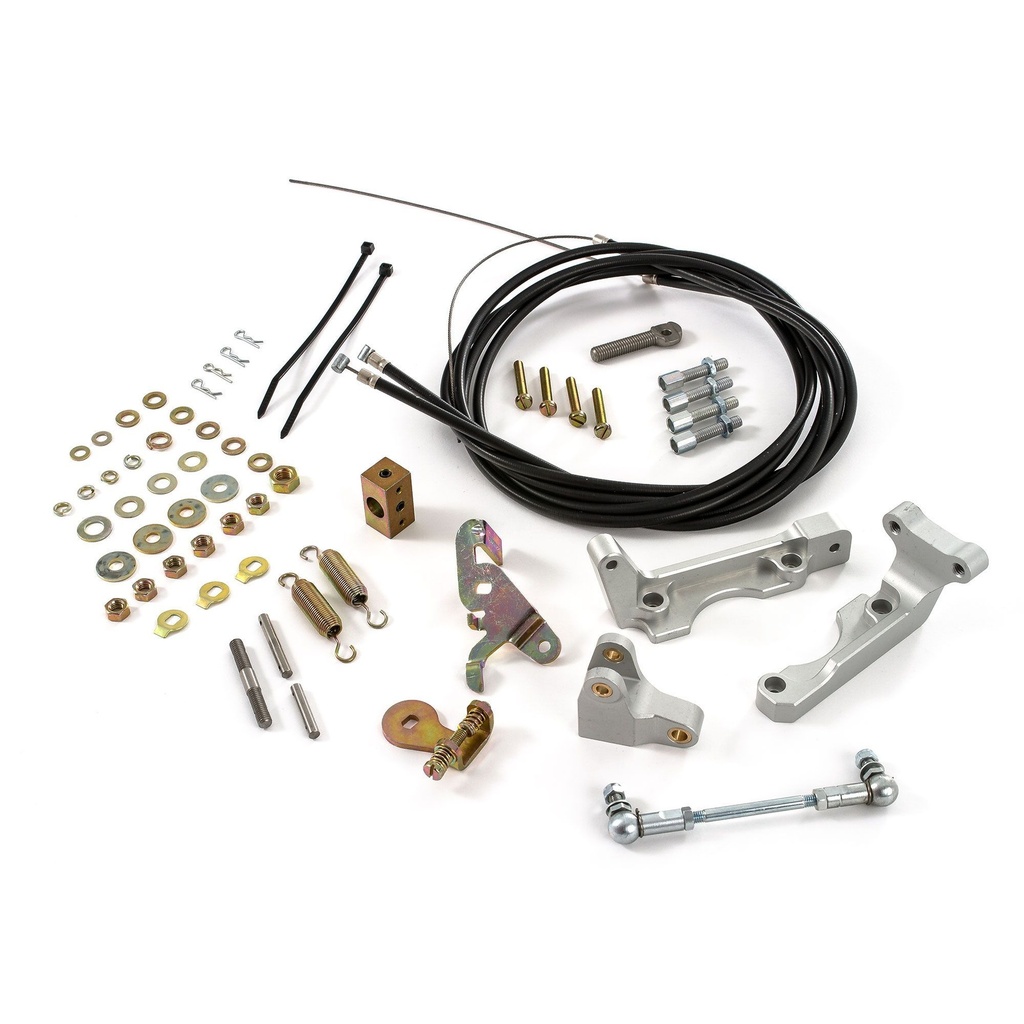 [A/ALP2500] Weber Classic Style Twin Cable Linkage Kit For Weber DCOE/SP