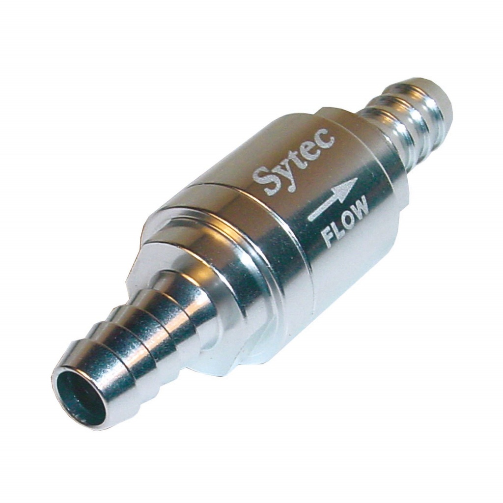 [547629-2127592] Sytec Motorsport One Way Valves For Fuel (-6 JIC Male, Blue)