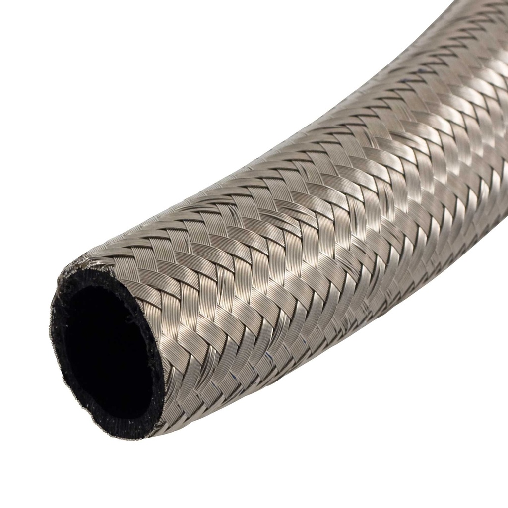 [546812-1822690] Automotive Plumbing Solutions SL200 Series Stainless Braided Oil & Fuel Hose (-6)