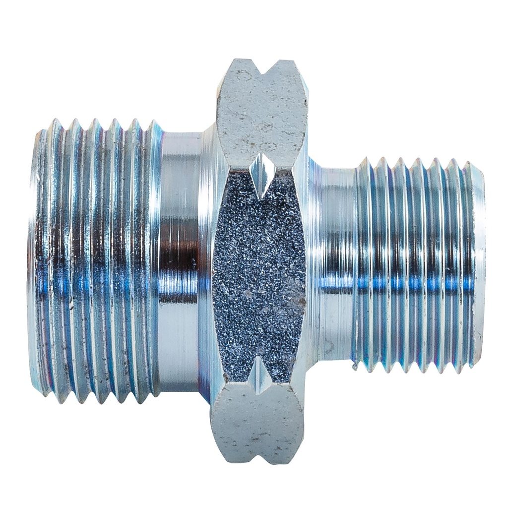 [2014467-2244552] Automotive Plumbing Solutions M22 Male To Male Adaptors (Without Bonded Seal, -6 JIC (9/16x18))
