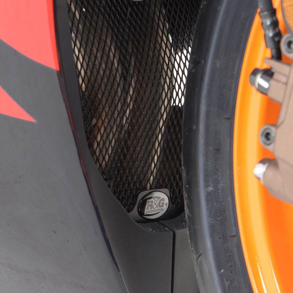 R&G Motorcycle Aluminium Downpipe Grill