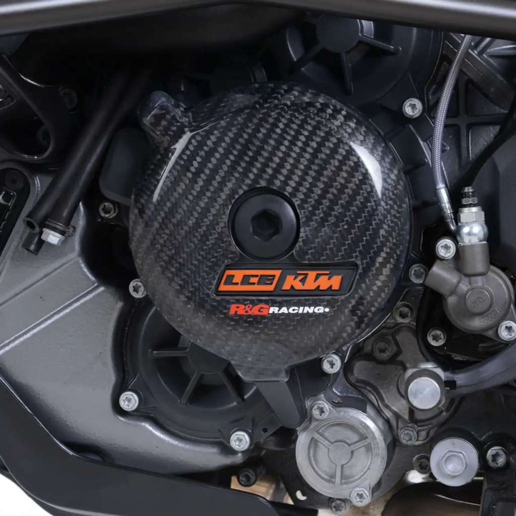R&G Motorcycle Carbon Fibre Engine Case Slider